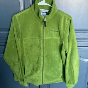 Columbia youth size large zip up fleece